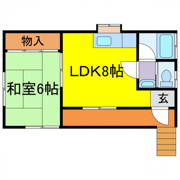 宍粟市一宮町東河内 中古一戸建間取画像