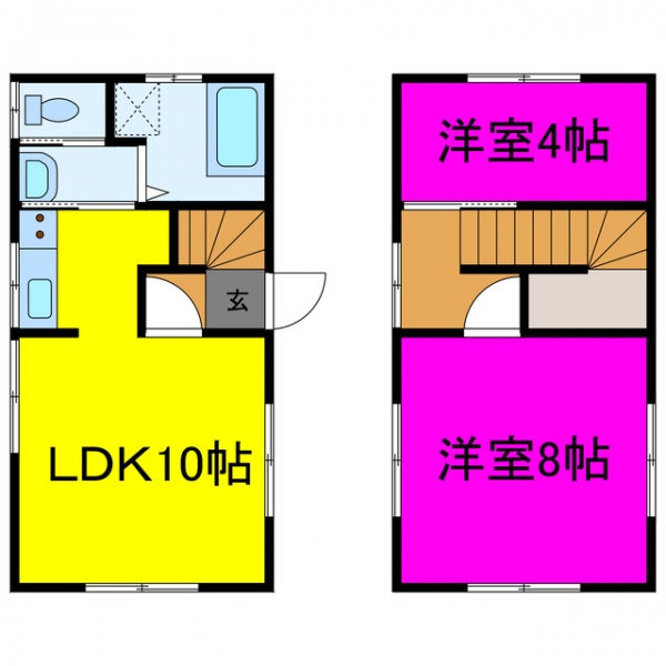 宍粟市一宮町東河内 中古一戸建間取画像