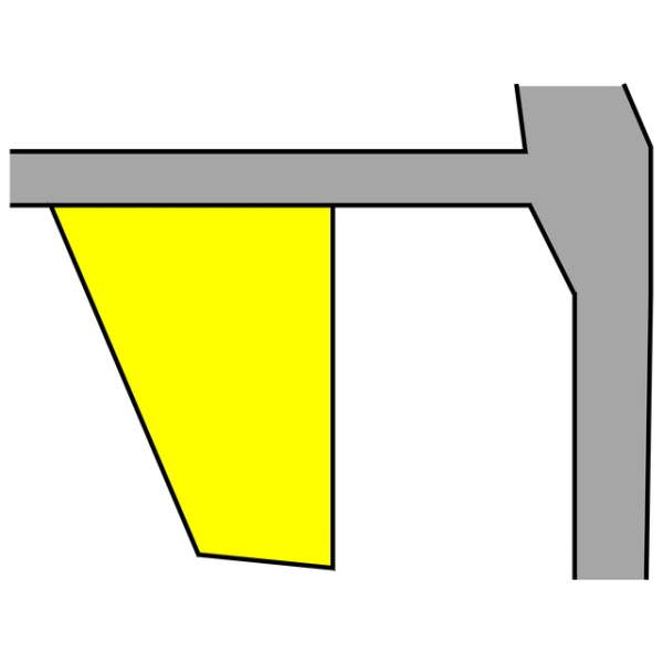 宍粟市山崎町加生 売土地間取画像