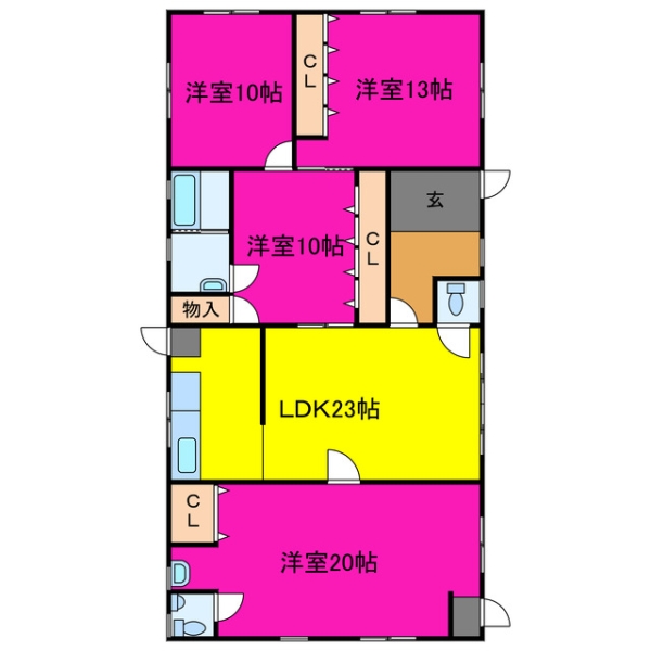宍粟市山崎町下町 中古一戸建間取画像