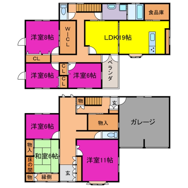 佐用郡佐用町西徳久 中古一戸建間取画像