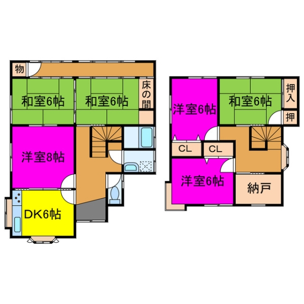 姫路市安富町安志 中古一戸建間取画像