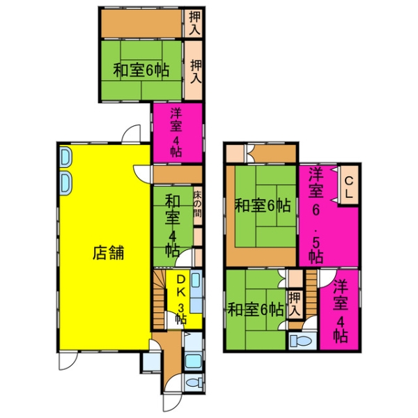 たつの市新宮町上笹 中古一戸建間取画像