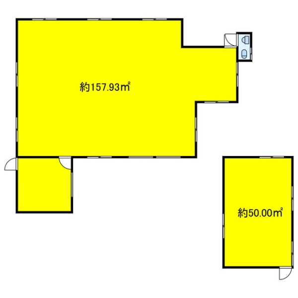 宍粟市山崎町高下 中古一戸建間取画像