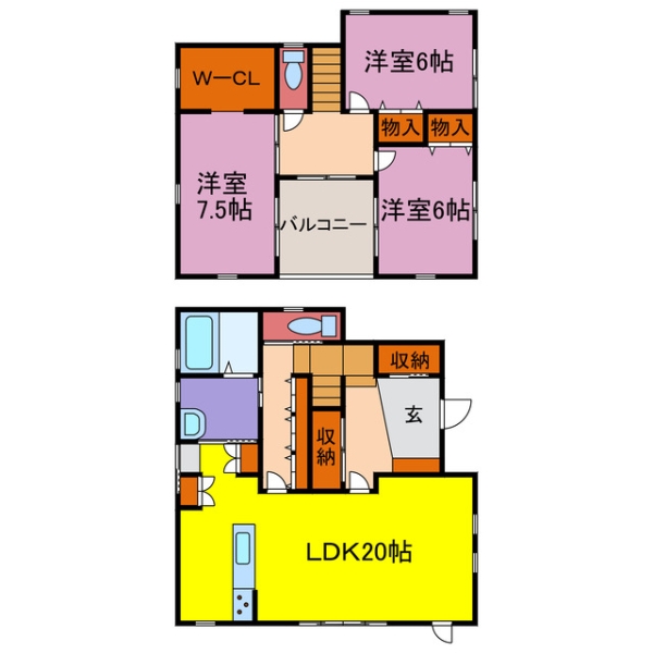 姫路市夢前町寺 中古一戸建間取画像