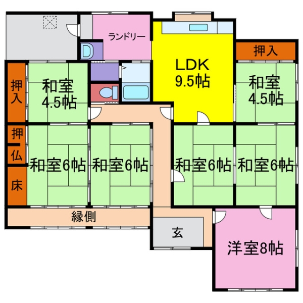 神崎郡福崎町南田原中古戸建|(神崎郡福崎町南田原)の中古一戸建間取画像